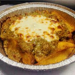 Chile Verde Potato Wedges